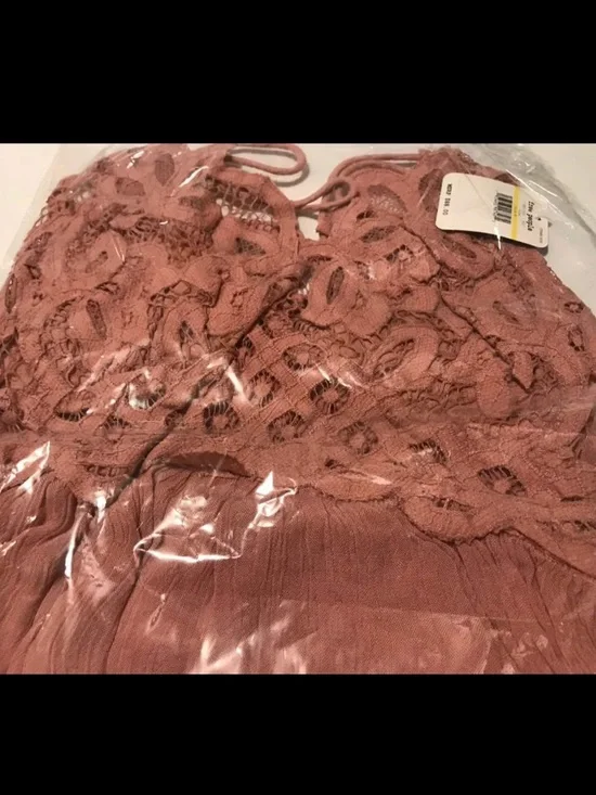 Free People adella Rose Babydoll Dress size M - Picture 9 of 9